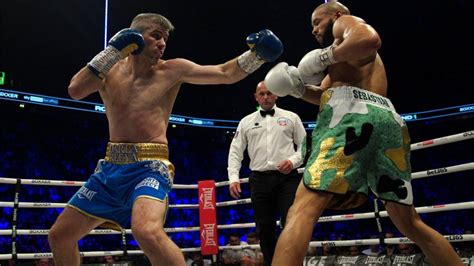 As it happened: Chris Eubank Jr upsets the odds to secure .